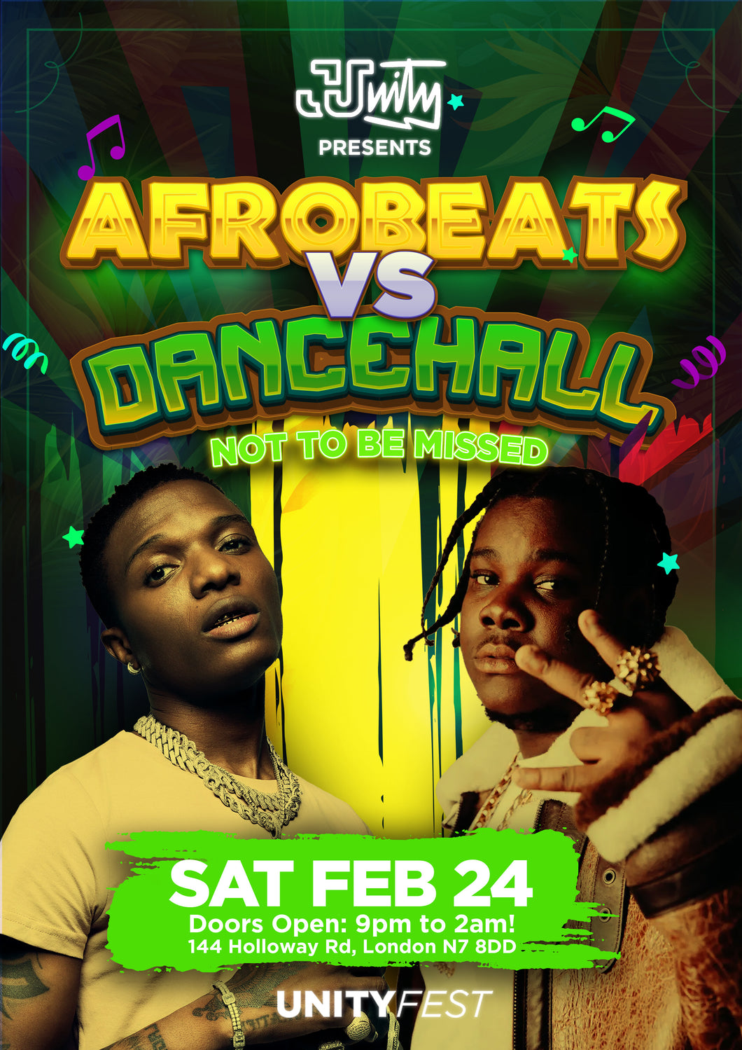 UnityFest Presents Afrobeats Vs Dancehall II